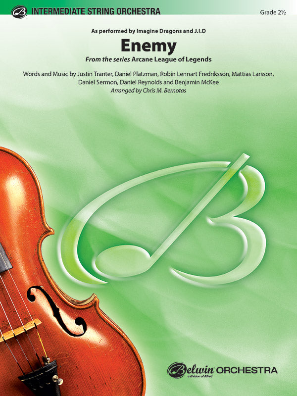 Enemy Sheet Music Preview