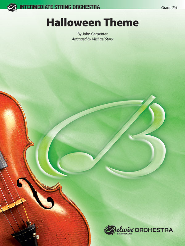Halloween Theme Sheet Music Preview