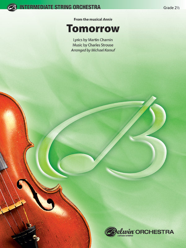 Tomorrow Sheet Music Preview