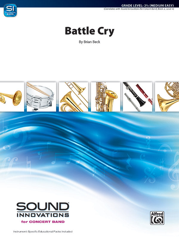 Battle Cry: 2nd E-flat Alto Saxophone Sheet Music Preview