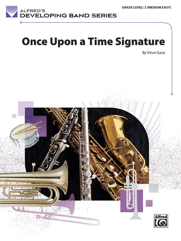 Once Upon a Time Signature: 1st B-flat Clarinet Sheet Music Preview
