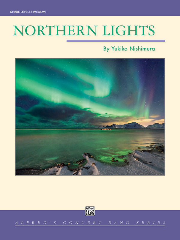 Northern Lights: Concert Band Conductor Score & Parts | Yukiko