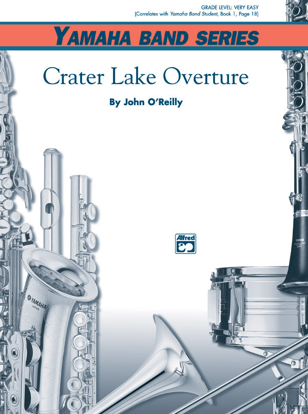 Crater Lake Overture: E-flat Alto Saxophone Sheet Music Preview