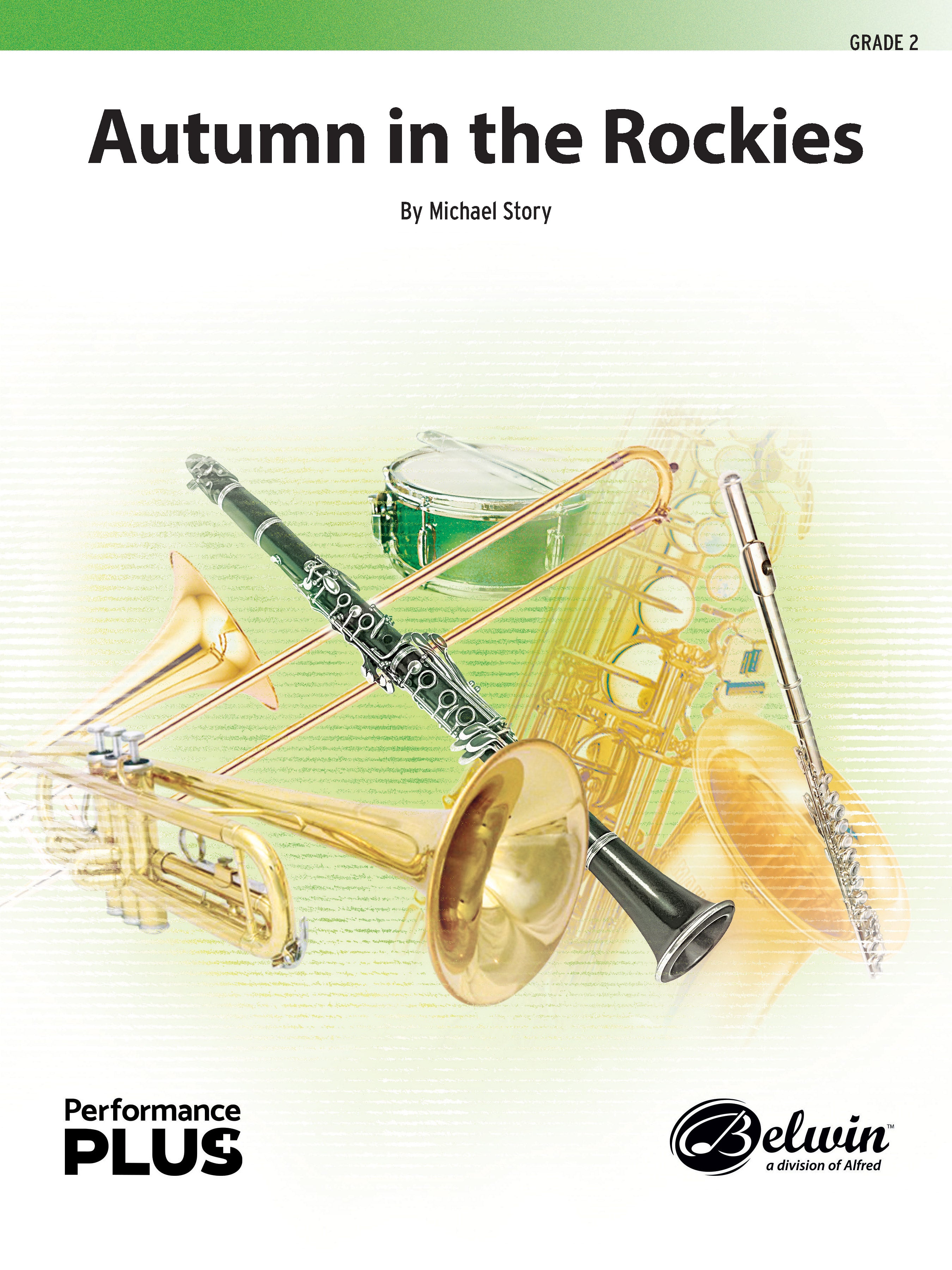 Autumn in the Rockies: B-flat Bass Clarinet Sheet Music Preview