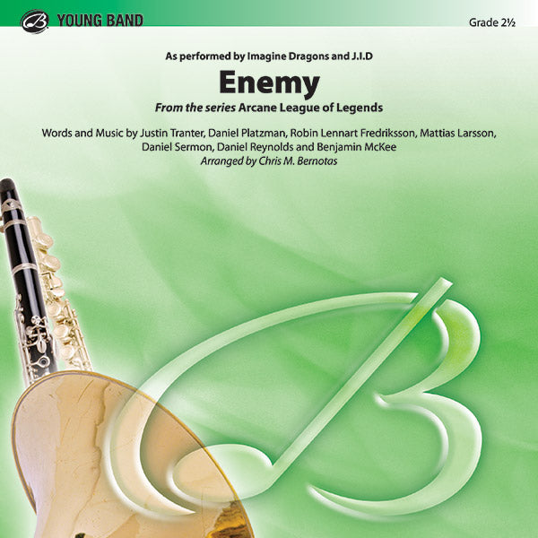 Enemy Sheet Music Preview