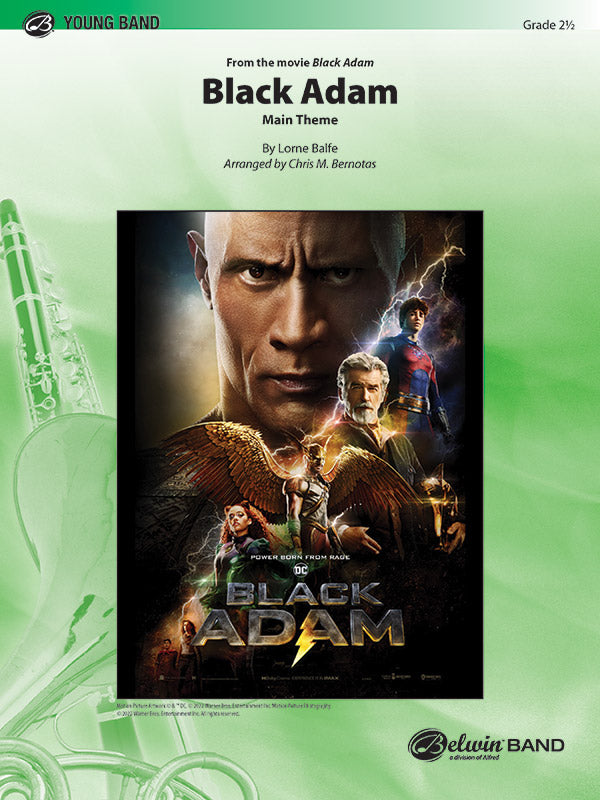 Black Adam: 1st B-flat Trumpet Sheet Music Preview