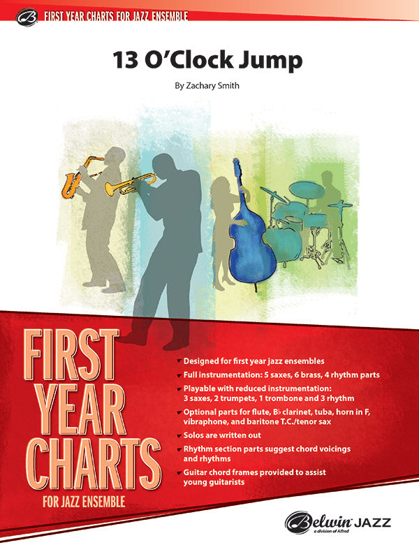 13 O'Clock Jump: Tuba Sheet Music Preview
