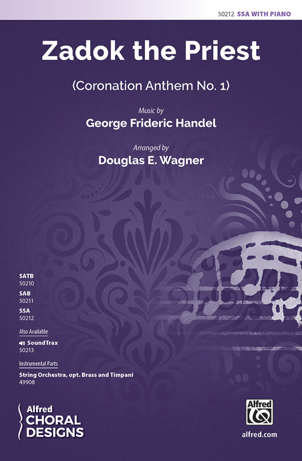 Zadok the Priest Cover Image