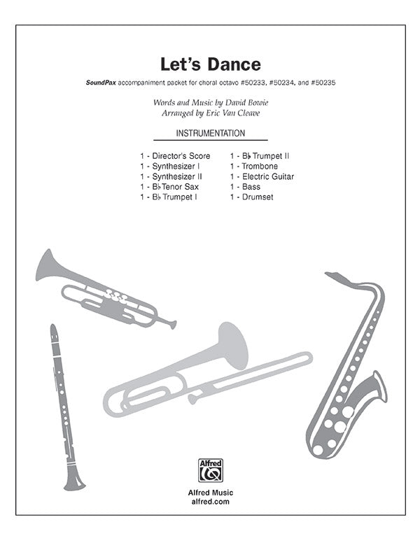 Let's Dance Sheet Music Preview