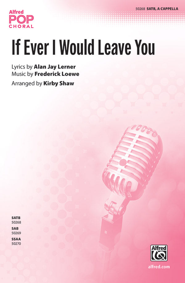 If Ever I Would Leave You Sheet Music Preview