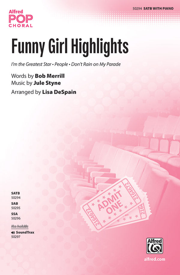 Funny Girl Highlights Sheet Music Preview