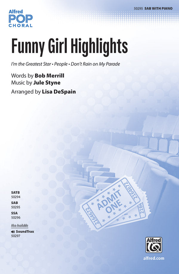 Funny Girl Highlights Sheet Music Preview