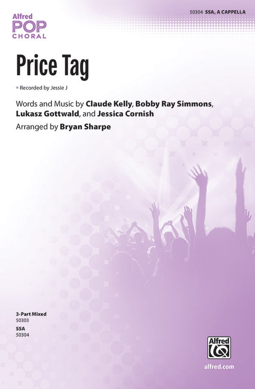 Price Tag Sheet Music Preview