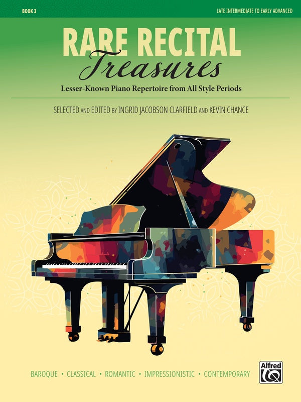 Rare Recital Treasures, Book 3 Cover Image