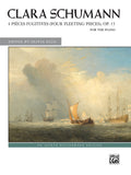 Clara Schumann: 4 Pièces fugitives (Four Fleeting Pieces), Op. 15 Cover Image