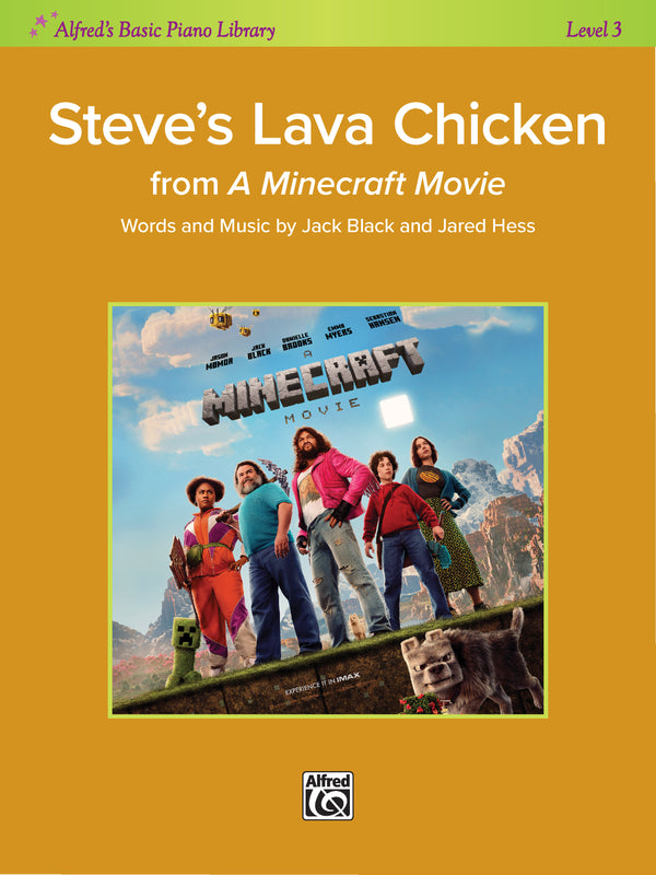 Steve's Lava Chicken (from <i>A Minecraft Movie</i>) Sheet Music Preview