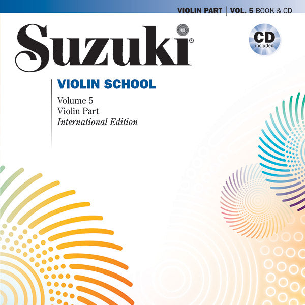 Suzuki Violin School, Volume 5 Cover Image