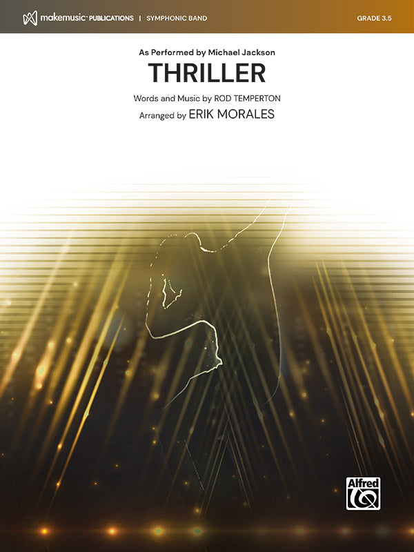 Thriller Sheet Music Preview