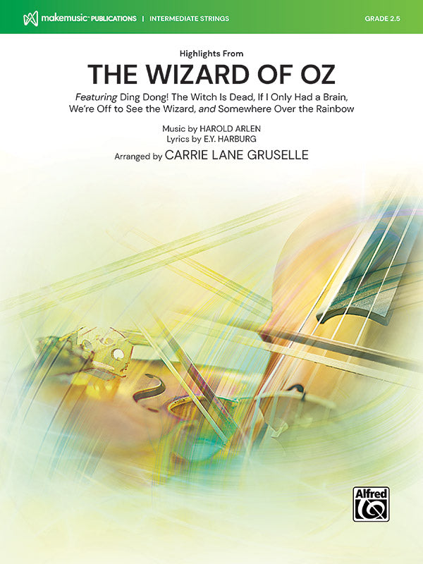 Highlights from The Wizard of Oz Sheet Music Preview