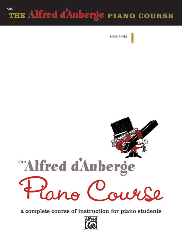 Alfred d'Auberge Piano Course: Lesson Book 3 Cover Image