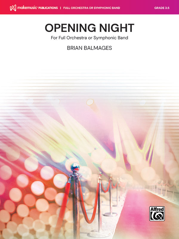 Opening Night Sheet Music Preview