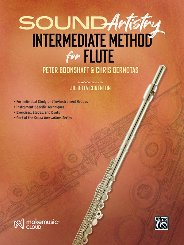 Sound Artistry Intermediate Method for Flute Cover Image