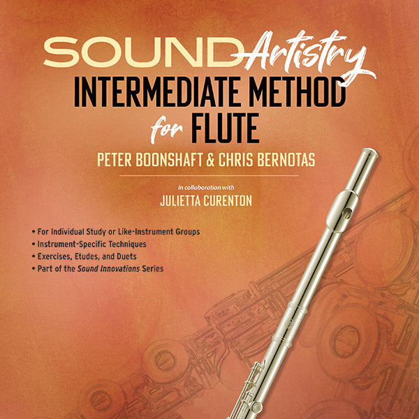 Sound Artistry Intermediate Method for Flute Cover Image