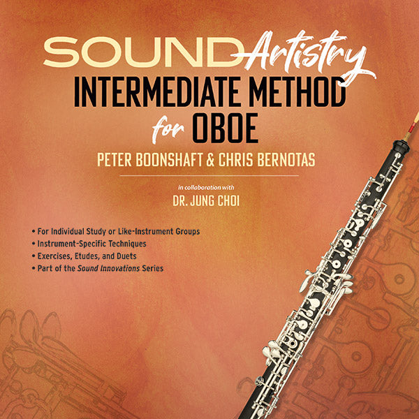Sound Artistry Intermediate Method for Oboe Cover Image