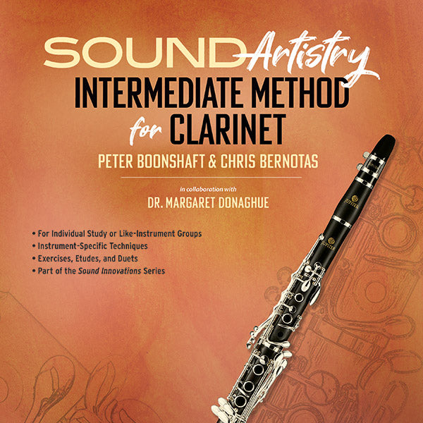 Sound Artistry Intermediate Method for Clarinet Cover Image