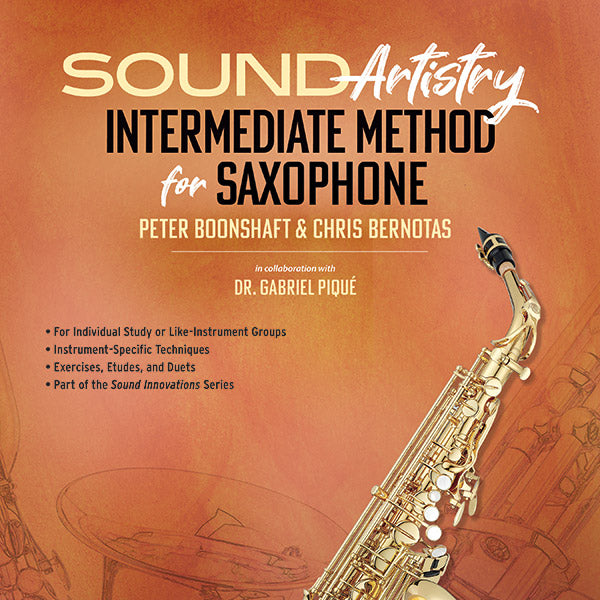 Sound Artistry Intermediate Method for Saxophone Cover Image