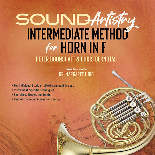 Sound Artistry Intermediate Method for Horn in F Cover Image
