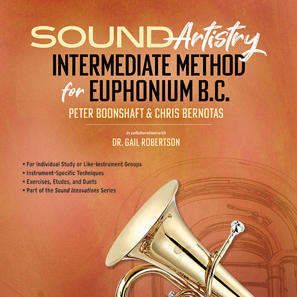 Sound Artistry Intermediate Method for Euphonium B.C. Cover Image