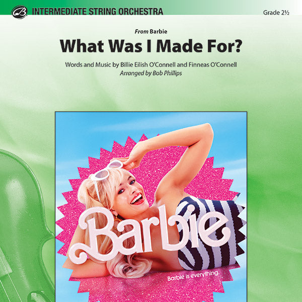 What Was I Made For? Sheet Music Preview