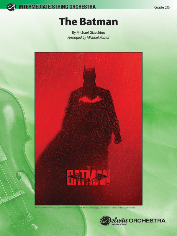 The Batman: 1st Violin Sheet Music Preview