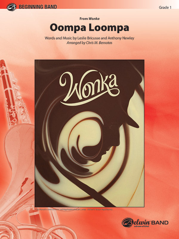 Oompa Loompa: B-flat Tenor Saxophone Sheet Music Preview