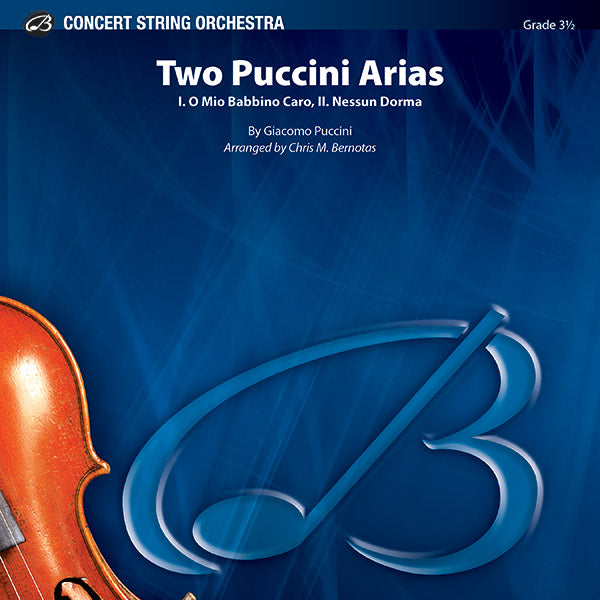 Two Puccini Arias Sheet Music Preview