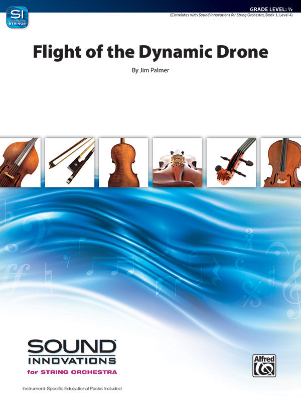 Flight of the Dynamic Drone: 2nd Violin Sheet Music Preview