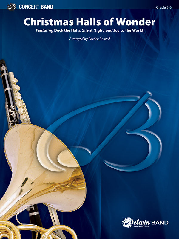 Christmas Halls of Wonder: 2nd E-flat Alto Saxophone Sheet Music Preview