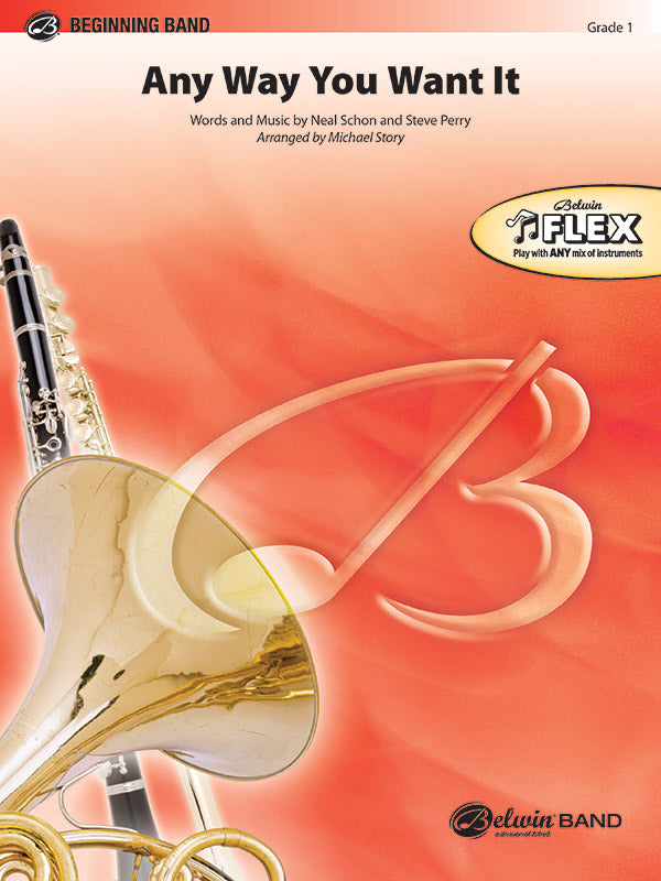 Any Way You Want It: Part 1 - Tenor Saxophone Sheet Music Preview