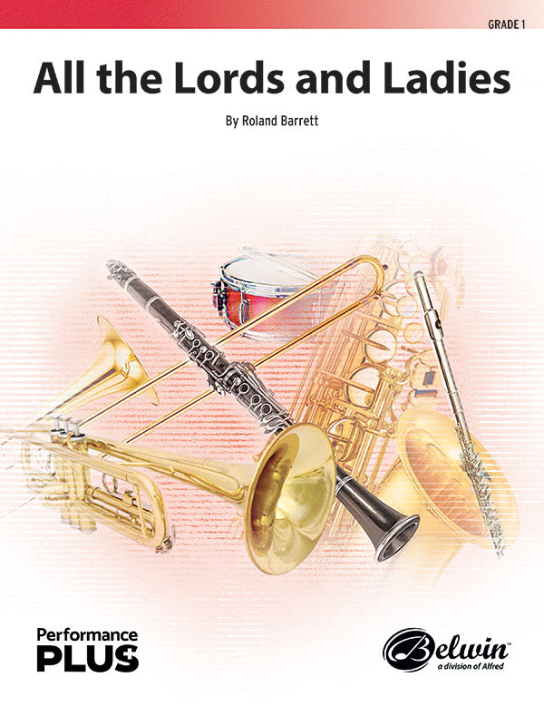 All the Lords and Ladies: 2nd Percussion Sheet Music Preview