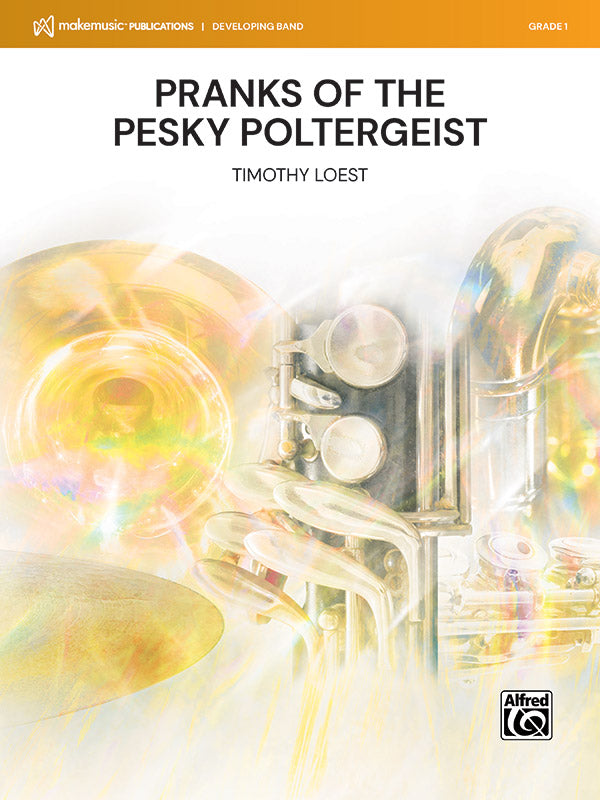 Pranks of the Pesky Poltergeist Sheet Music Preview