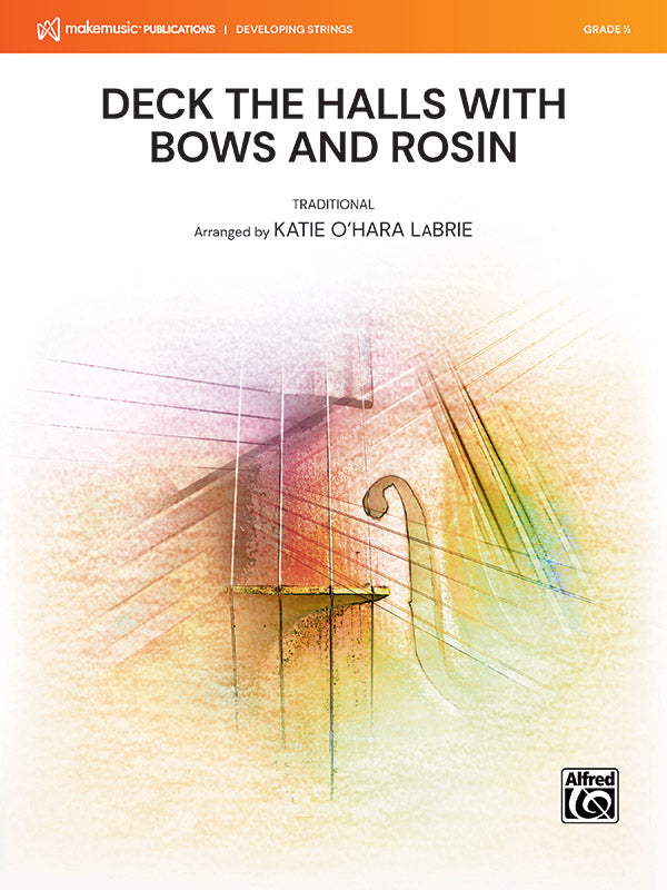 Deck the Halls With Bows and Rosin Sheet Music Preview