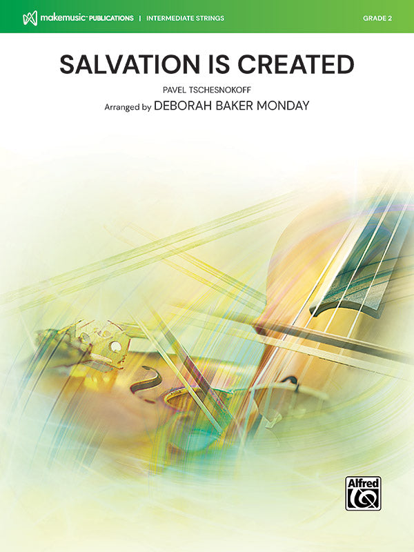 Salvation is Created Sheet Music Preview