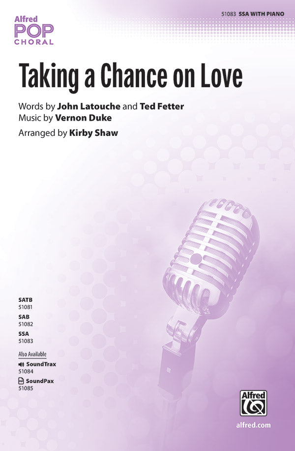 Taking a Chance on Love Sheet Music Preview