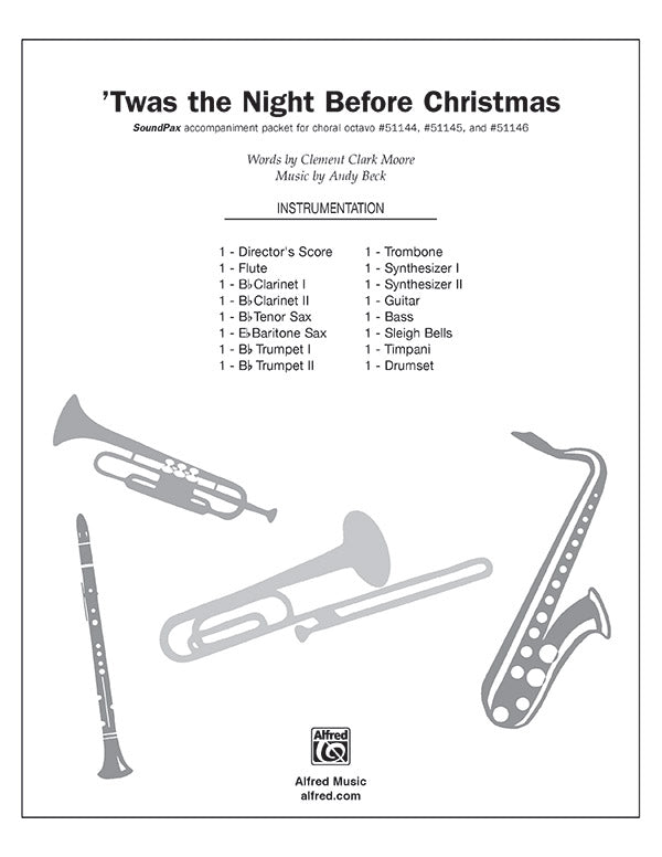 'Twas the Night Before Christmas: 1st Synthesizer Sheet Music Preview