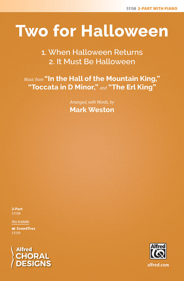 Two for Halloween Sheet Music Preview