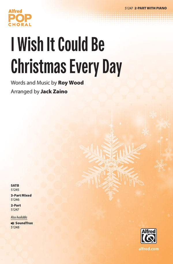 I Wish It Could Be Christmas Every Day Sheet Music Preview