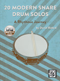 20 Modern Snare Drum Solos Cover Image