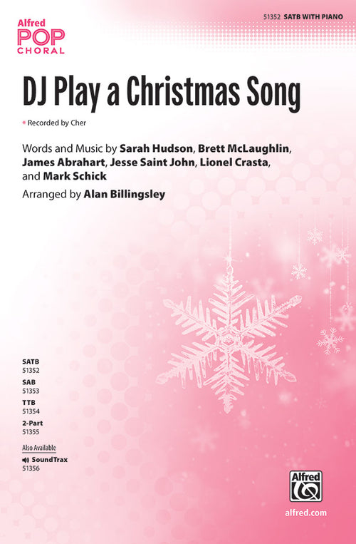 DJ Play a Christmas Song Sheet Music Preview