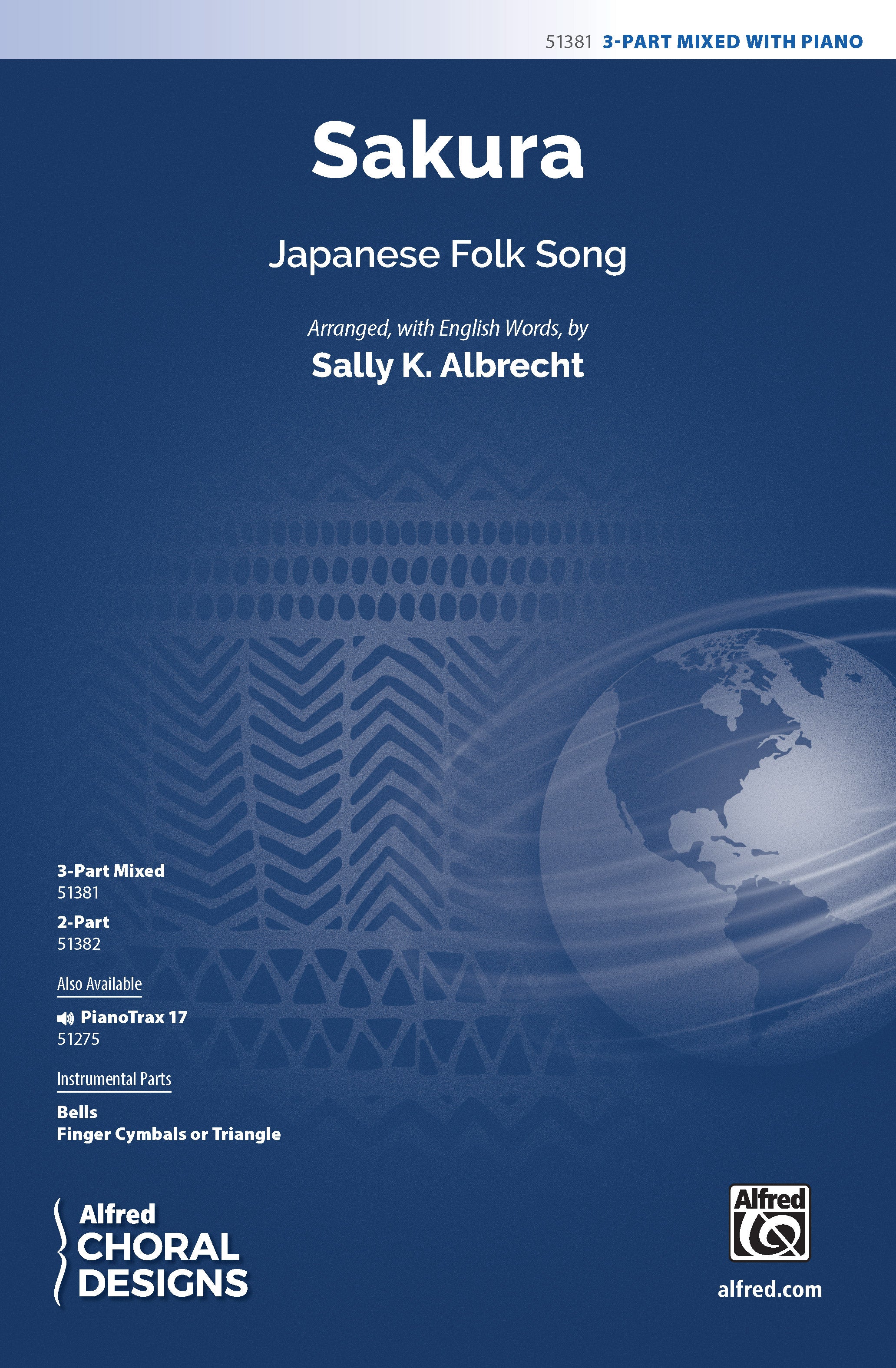 Sakura: 3-Part Mixed Choral Octavo | Sally K. Albrecht | Digital